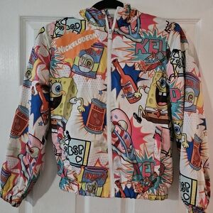 SpongeBob SquarePants Kids Raincoat - Yellow and Blue